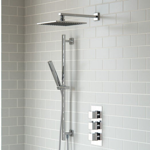 Ellington 2 Outlet Concealed Shower Valve and Riser Kit-Shower Sets-CAPSH1572/1562-