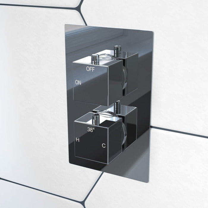 Ellington Concealed Shower Valve with Riser Kit-Shower Sets-CAPSH1551/1562-