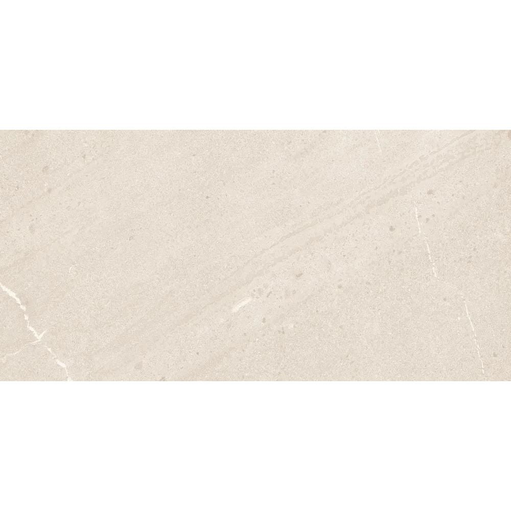 Extreme Light Grey Stone Effect Porcelain Wall and Floor Tile 30x60cm