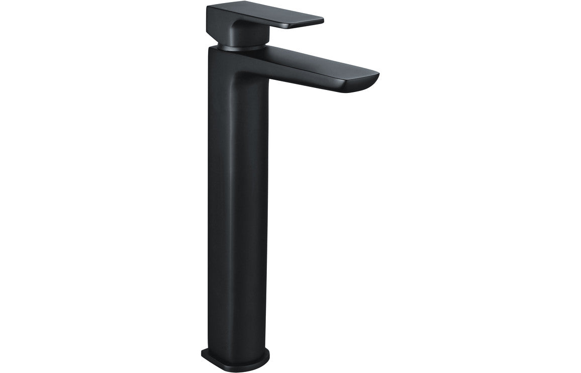 Insk Tall Basin Mixer - Matt Black-Basin Taps-CAPTA4224-