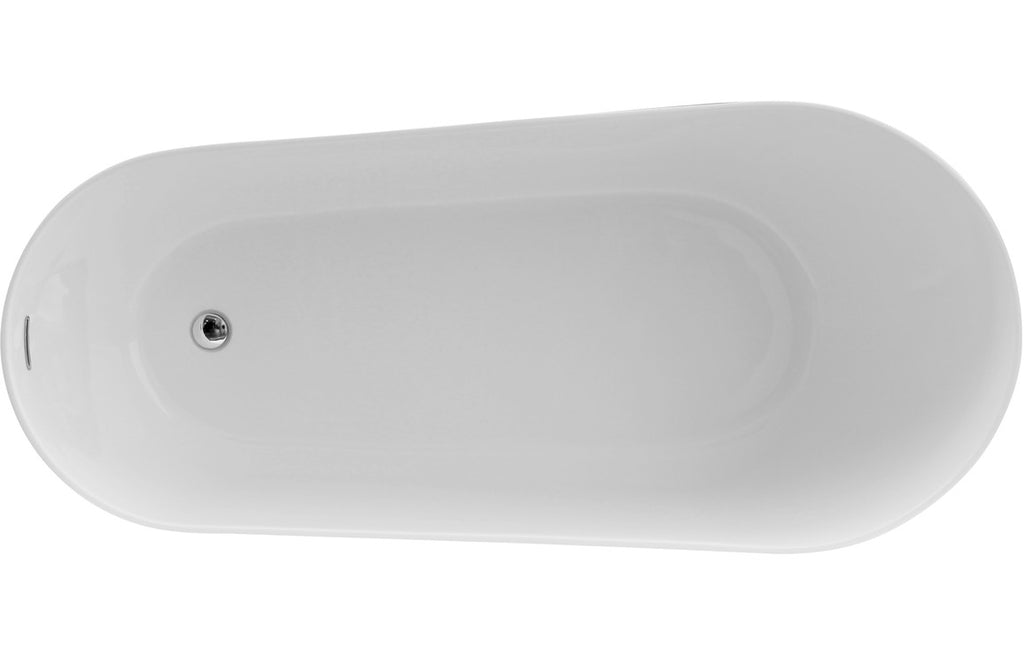 Kent Freestanding Slipper Bath 1500x700mm-Baths-DIBF0086-