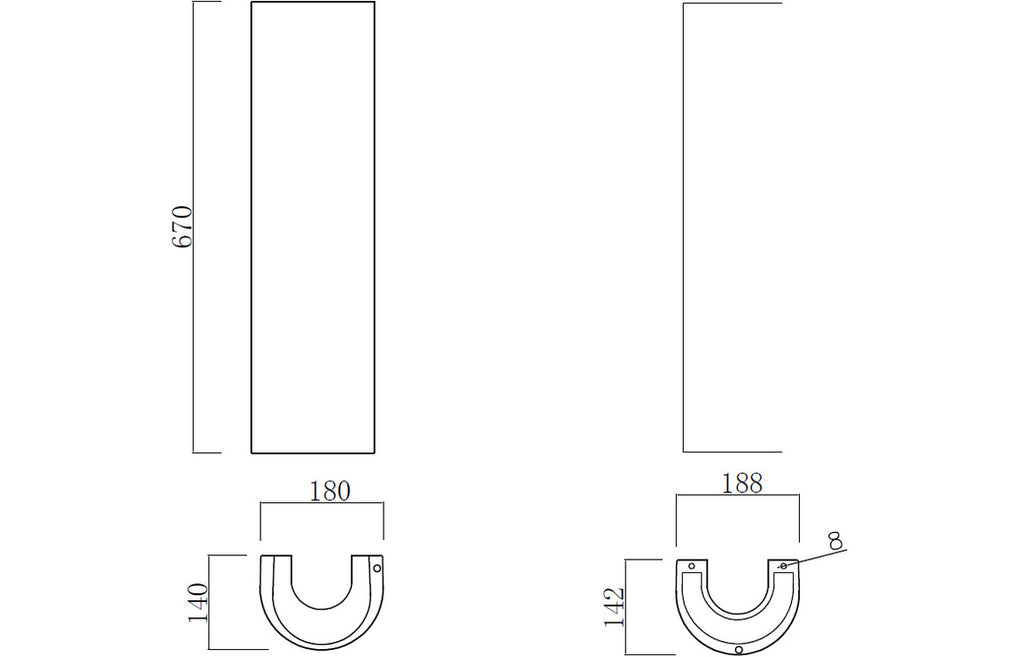 Leigh 500x390mm 1TH Basin & Full Pedestal-Basins-DIPBP1152-