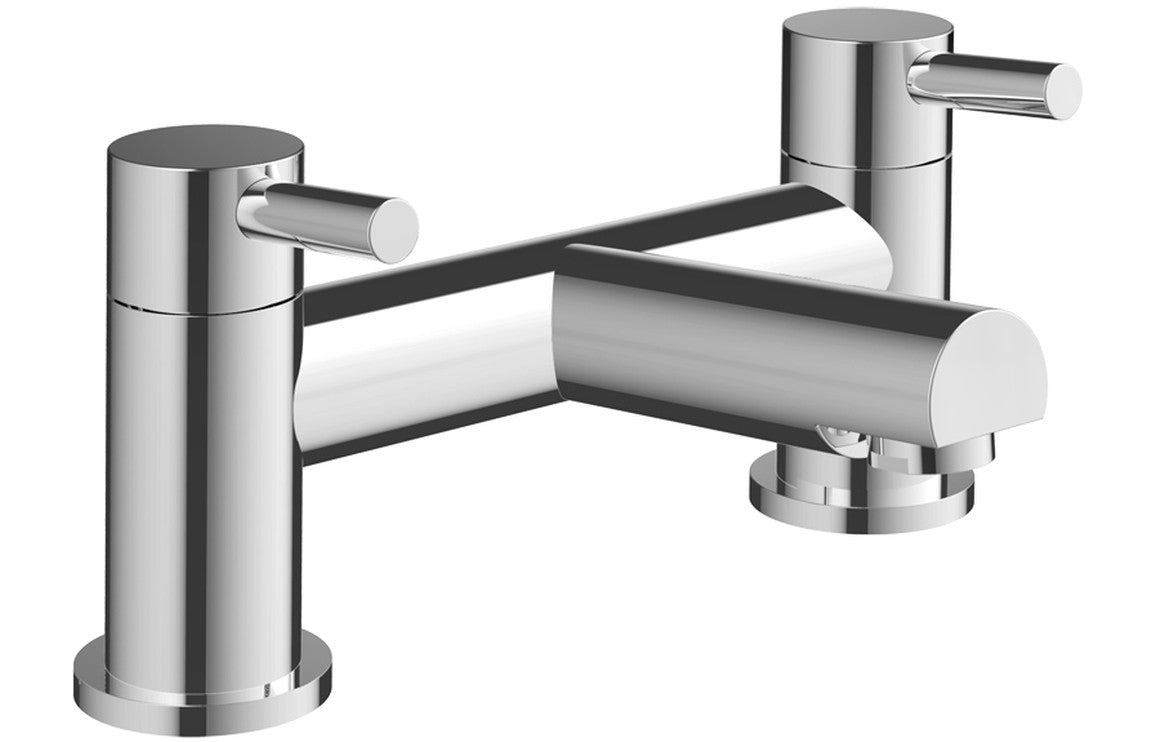 Liscia Bath Filler - Chrome-Bath Taps-DITB2238-