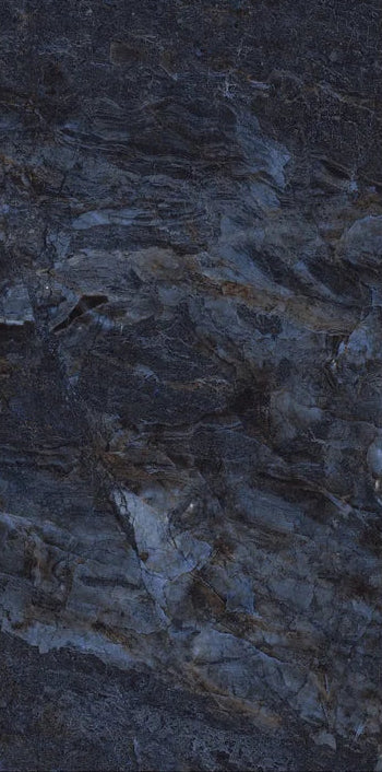 Lucenta Midnight Blue High Gloss Porcelain Tile 60x120cm