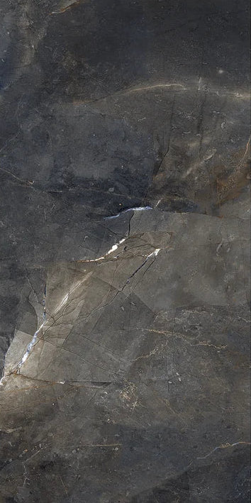 Lucenta Thunder Grey High Gloss Porcelain Tile 60x120cm