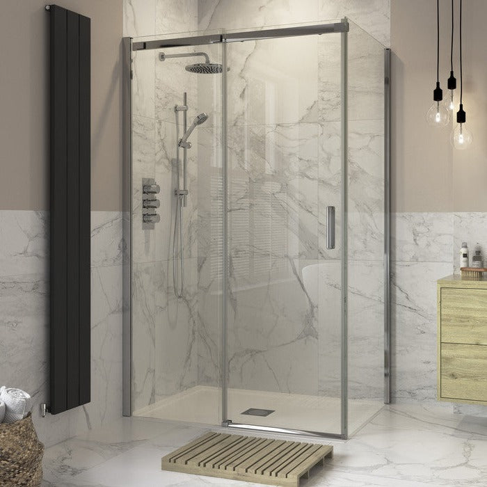 Max8plus 700mm Optional Sliding Door Side Panel-Shower Enclosures-CAPC0365-