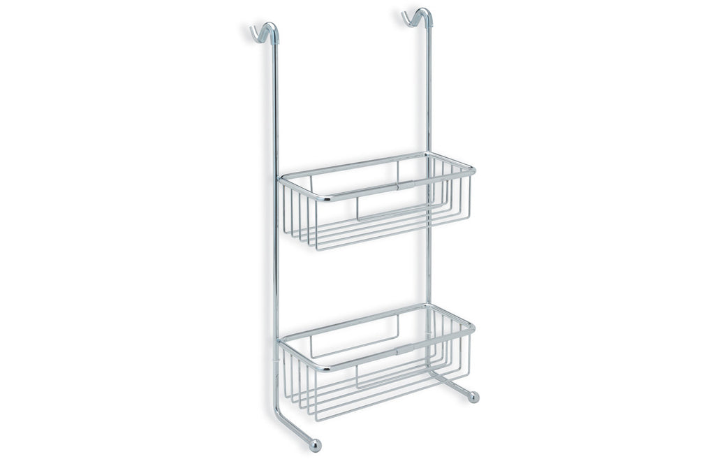 Melato 2-Tier Shower Caddy - Chrome-Enclosure Accessories-DIAC0144-
