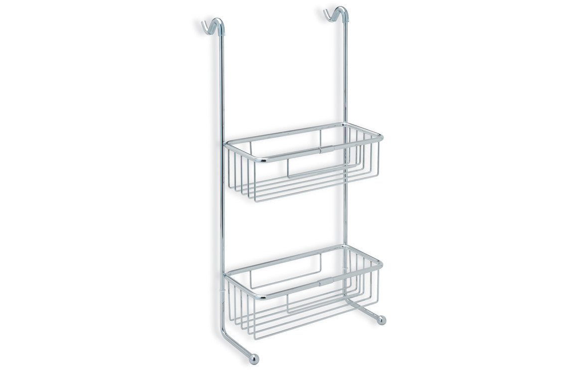 Melato 2-Tier Shower Caddy - Chrome-Enclosure Accessories-DIAC0144-