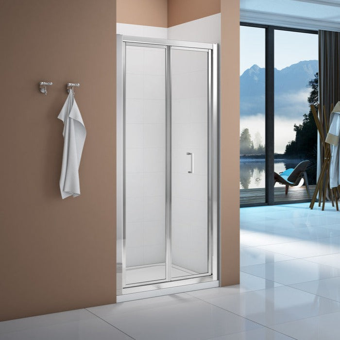 Merlyn Vivid Boost 1000mm Bi-fold Door-Shower Enclosures-CAPCS0238-