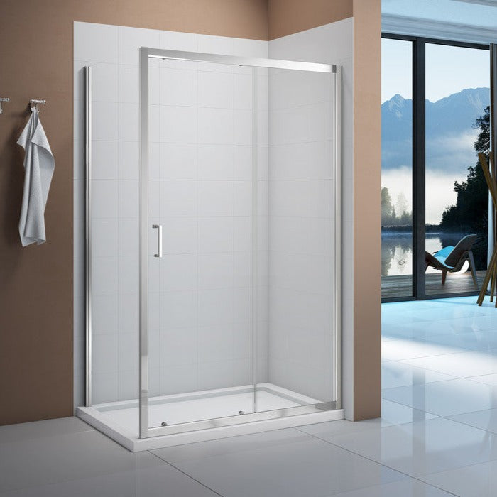 Merlyn Vivid Boost 1200mm Sliding Door-Shower Enclosures-DIES1248-