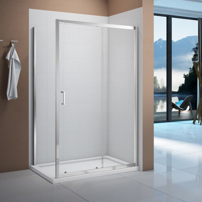 Merlyn Vivid Boost 1700mm Sliding Door-Shower Enclosures-DIESP1714-