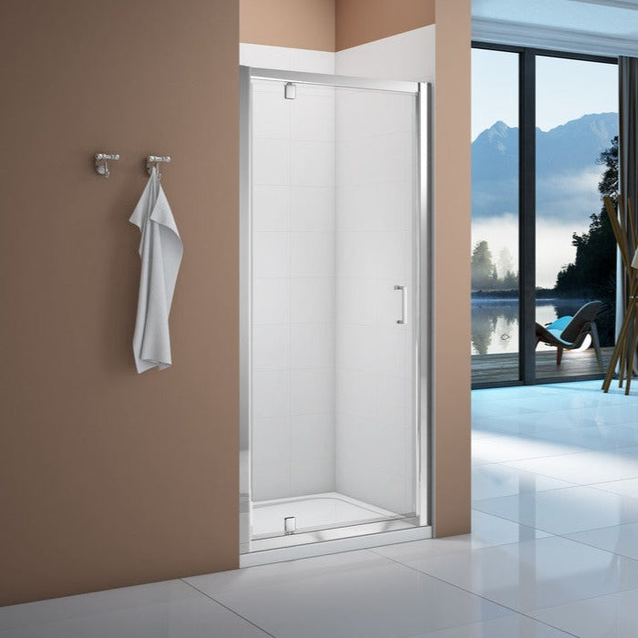 Merlyn Vivid Boost 760mm Pivot Door-Shower Enclosures-DIEP7616-