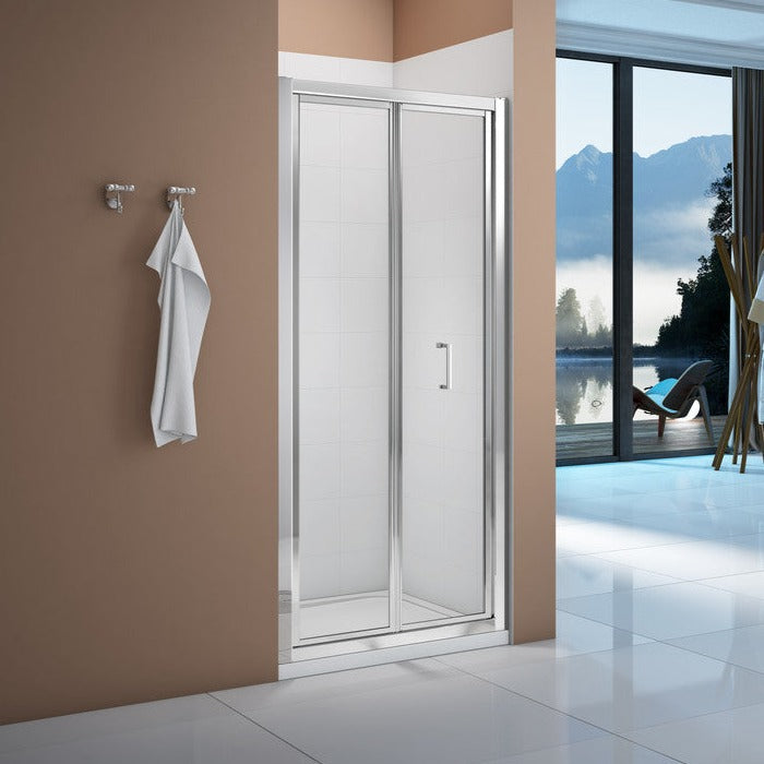 Merlyn Vivid Boost 900mm Bi-fold Door-Shower Enclosures-CAPCS0327-
