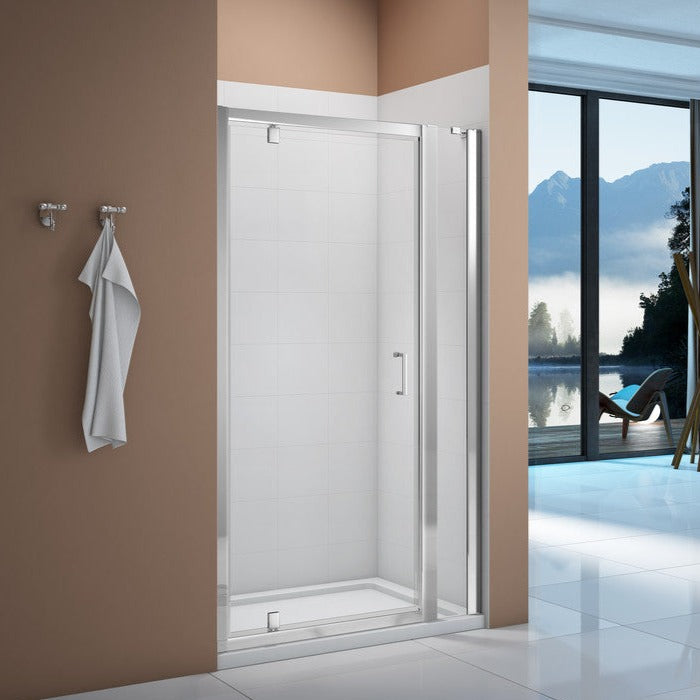 Merlyn Vivid Boost 900mm Pivot Door-Shower Enclosures-DIEP9016-