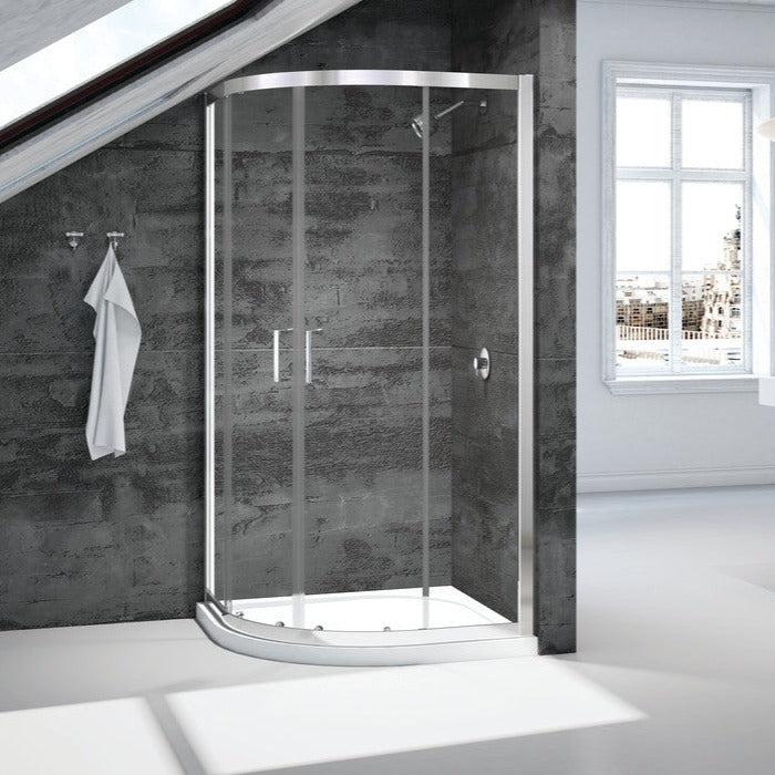 Merlyn Vivid Boost Loft 800mm 2 Door Quadrant-Shower Enclosures-DIEQ1802-