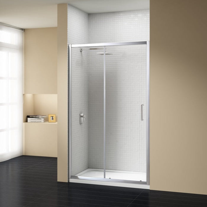 Merlyn Vivid Sublime 1400mm Sliding Door-Shower Enclosures-DIESP1430-