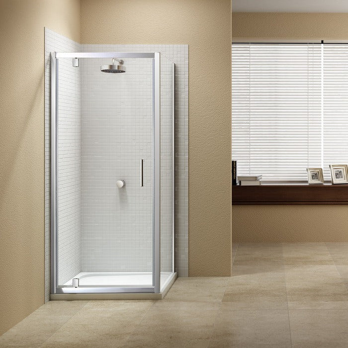 Merlyn Vivid Sublime 760mm Pivot Door-Shower Enclosures-DIEP7618-