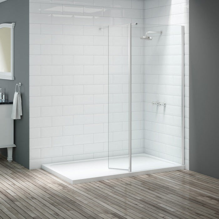 Merlyn Vivid Wet Room Panel 1000mm-Shower Enclosures-DIEW1008-