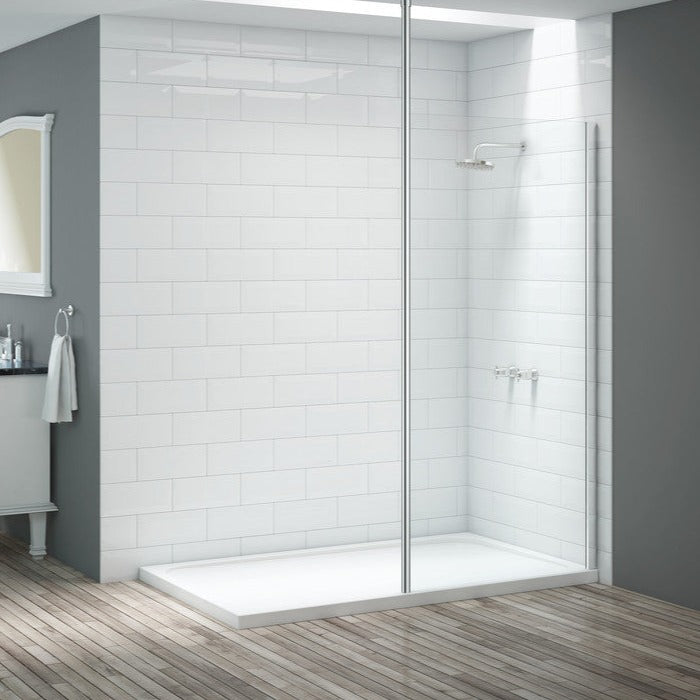 Merlyn Vivid Wet Room Panel 1100mm-Shower Enclosures-DIEW1104-
