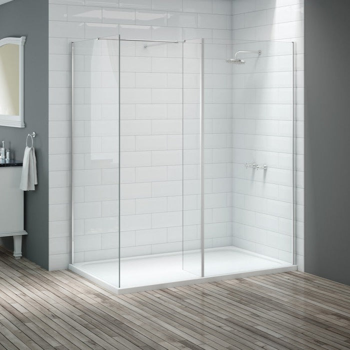 Merlyn Vivid Wet Room Panel 1400mm-Shower Enclosures-DIEW1404-