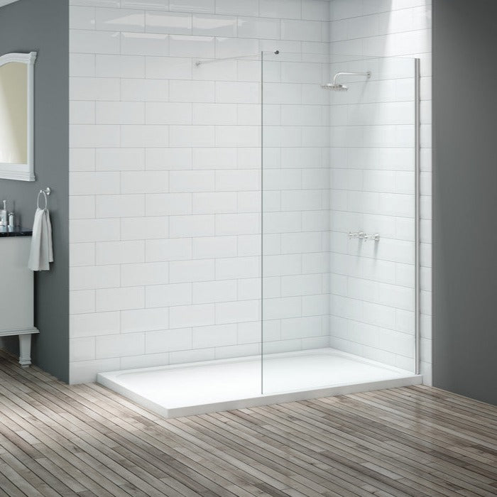 Merlyn Vivid Wet Room Panel 700mm-Shower Enclosures-DIEW7002-
