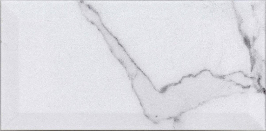 Metro Calacatta Marble Effect Wall Tile 10x20cm