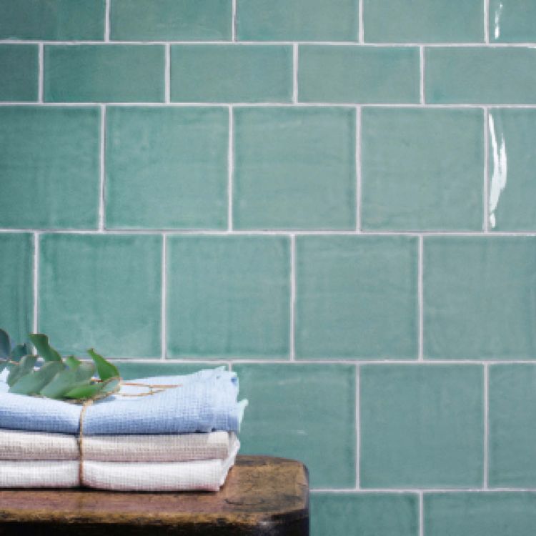 The Winchester Tile Collection  Residence Arcadian Crackle Half Tile