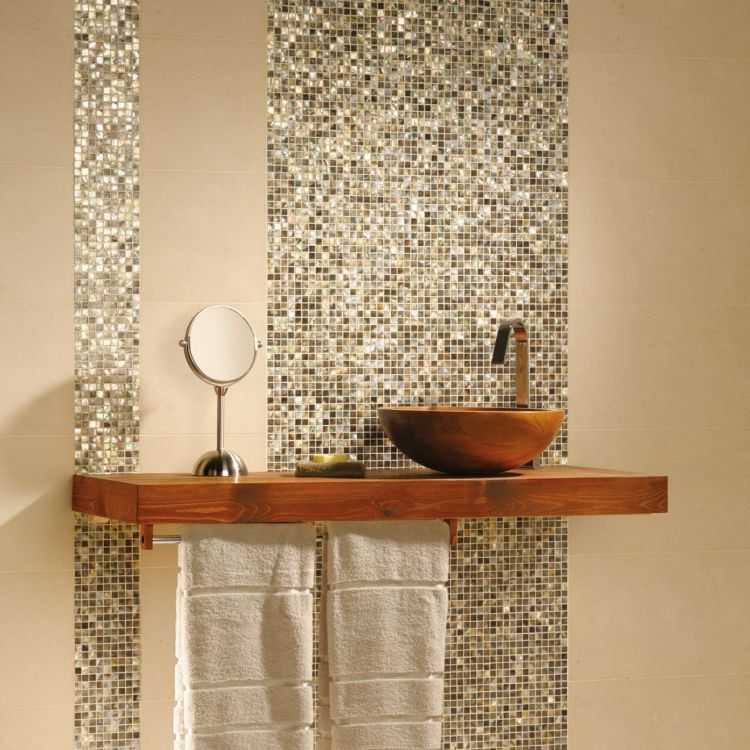 Original Style Mosaics Mother Of Pearl Shell Mosaic Tile 30x30cm