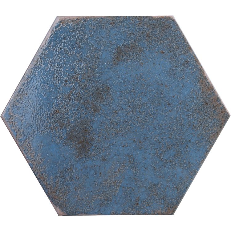 Original Style Tileworks Oken Hexagon Blue Tile 20x30cm