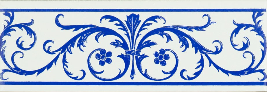 Original Style Artworks Acanthus Border-Royal Blue-IM-0008144