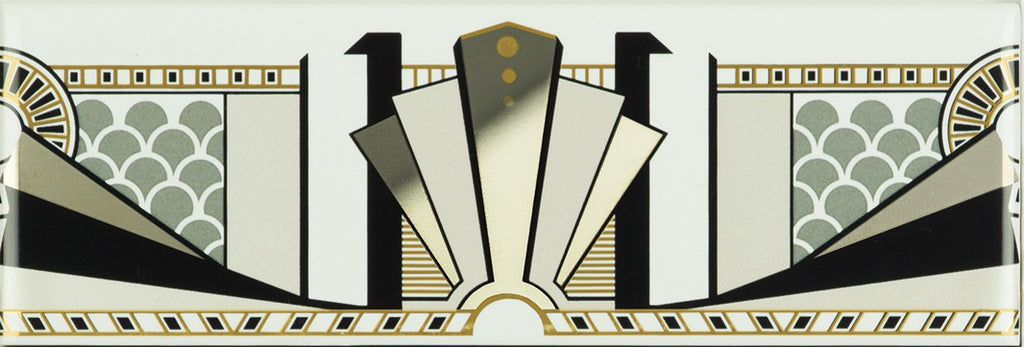 Original Style Artworks Art Deco Manhattan Border-Left Hand Set-IM-0012409