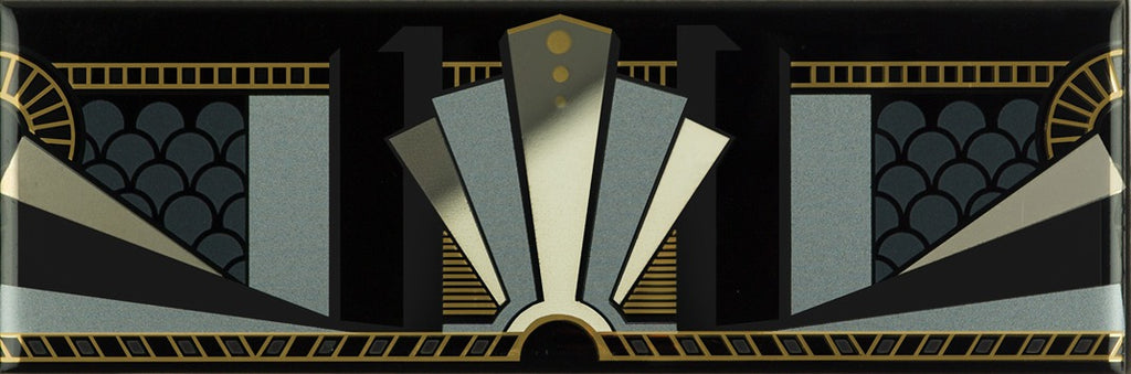 Original Style Artworks Art Deco Manhattan Border-Right Hand Set-IM-0007154