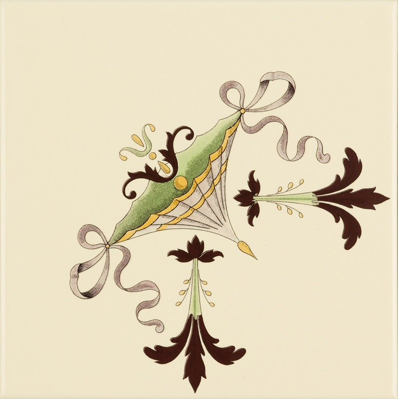 Original Style Artworks Cameo Carousel Corner on County White-