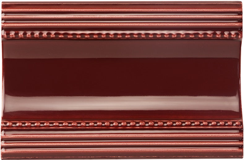 Original Style Artworks Cornice Tile-Burgundy-IM-0008613