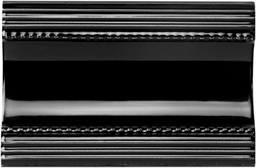 Original Style Artworks Cornice Tile-Jet Black-IM-0012137