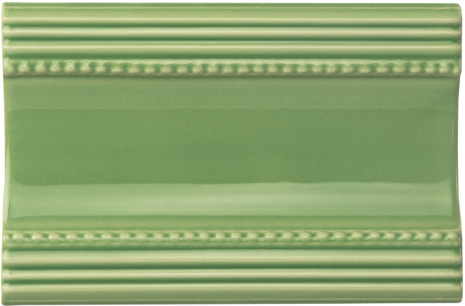 Original Style Artworks Cornice Tile-Palm Green-IM-0020382