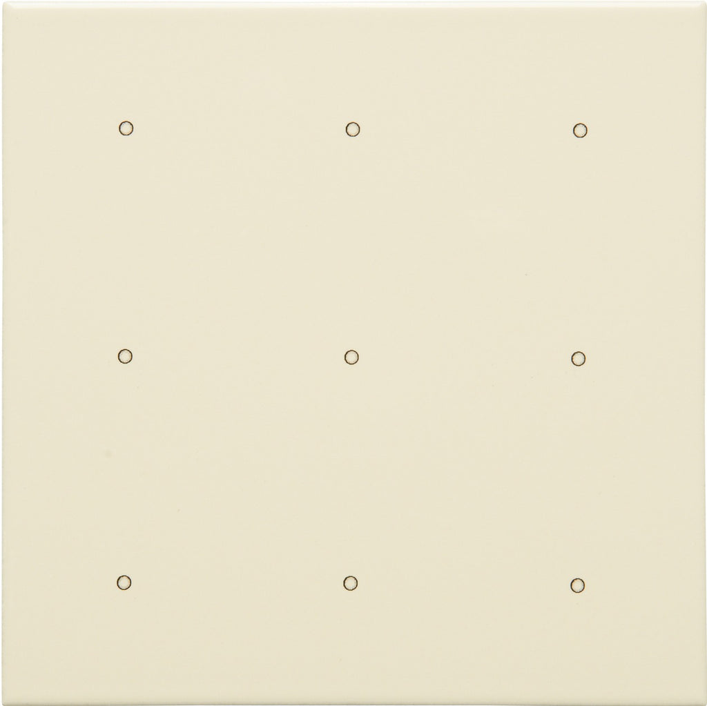 Original Style Artworks Dot Field Tile Charcoal Grey on County White-