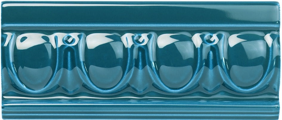 Original Style Artworks Egg and Dart Moulding-Baroque Blue-IM-0022882