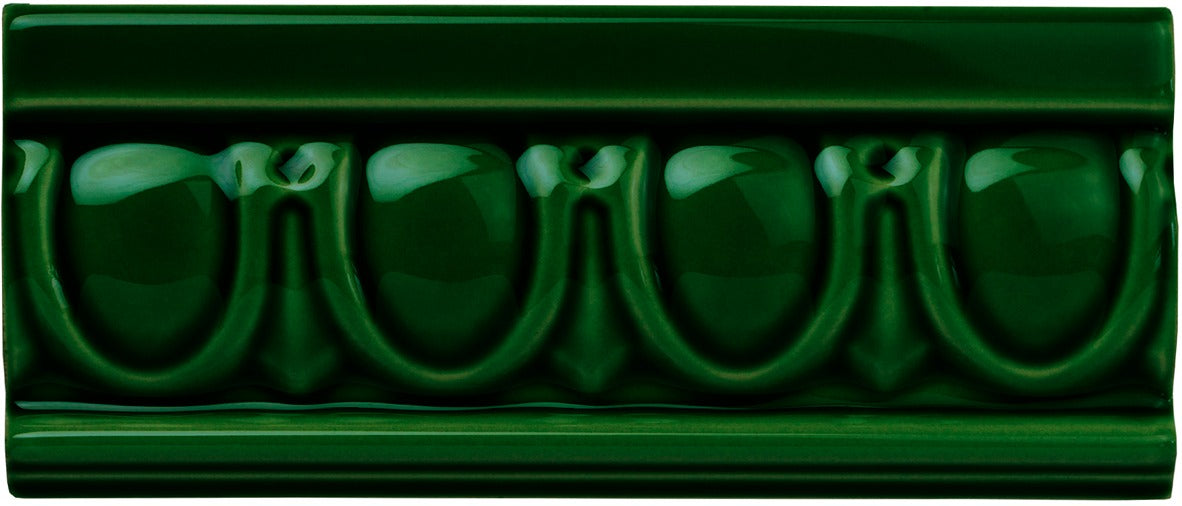 Original Style Artworks Egg and Dart Moulding-Edwardian Green-IM-0026196