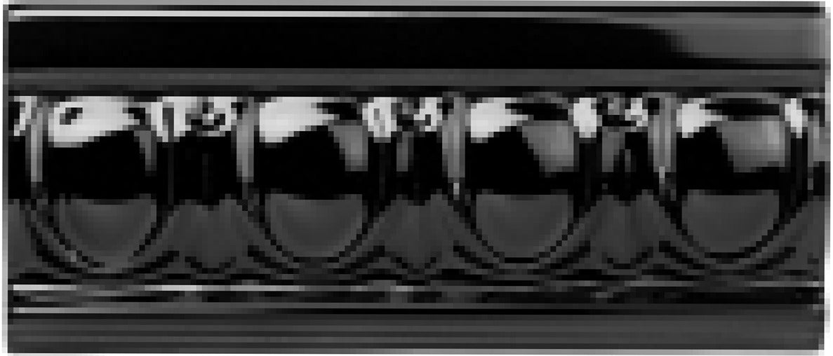 Original Style Artworks Egg and Dart Moulding-Jet Black-IM-0007517