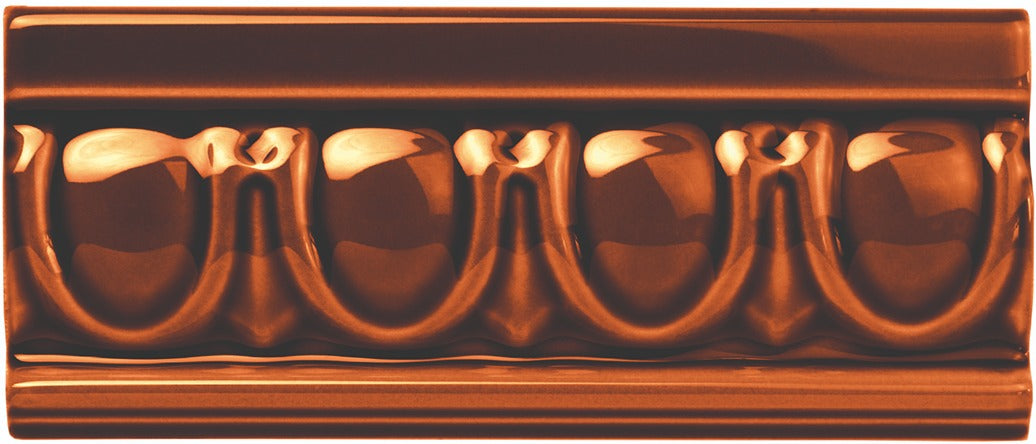 Original Style Artworks Egg and Dart Moulding-Teapot Brown-IM-0030136