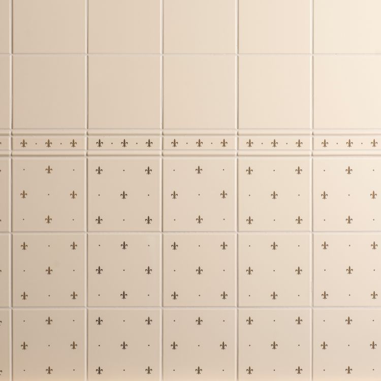 Original Style Artworks Fleur de Lis 2-Tile Set-