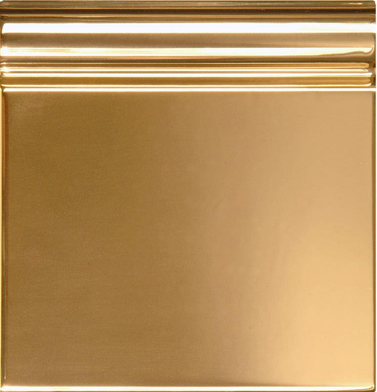 Original Style Artworks Gold (Metallic) Skirting Tile-