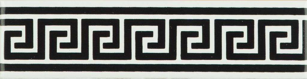 Original Style Artworks Greek Key Border-Jet Black-IM-0009658