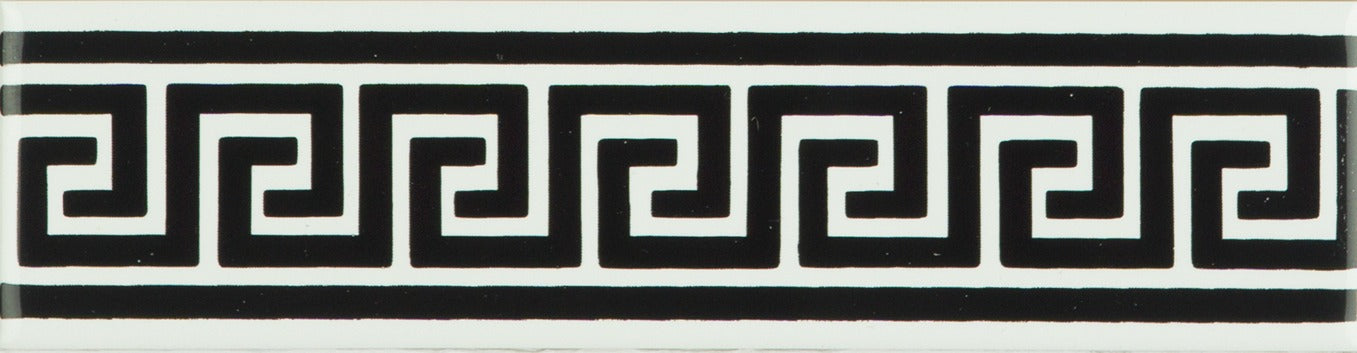 Original Style Artworks Greek Key Border-Jet Black-IM-0009658