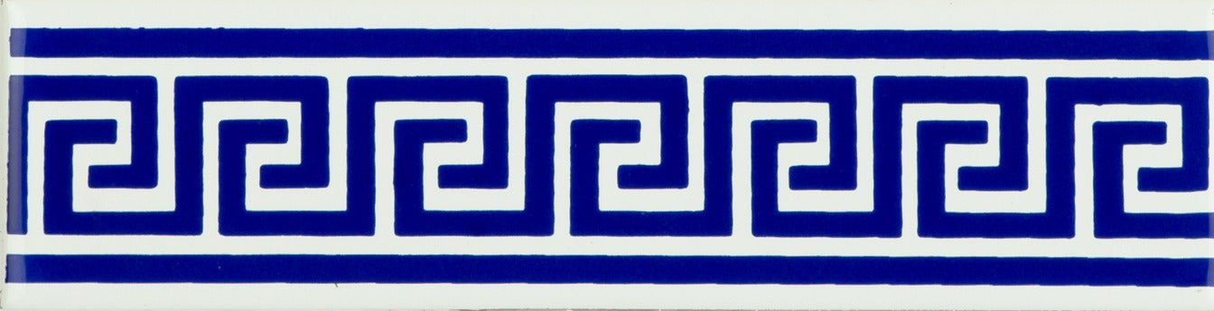 Original Style Artworks Greek Key Border-Royal Blue-IM-0021228