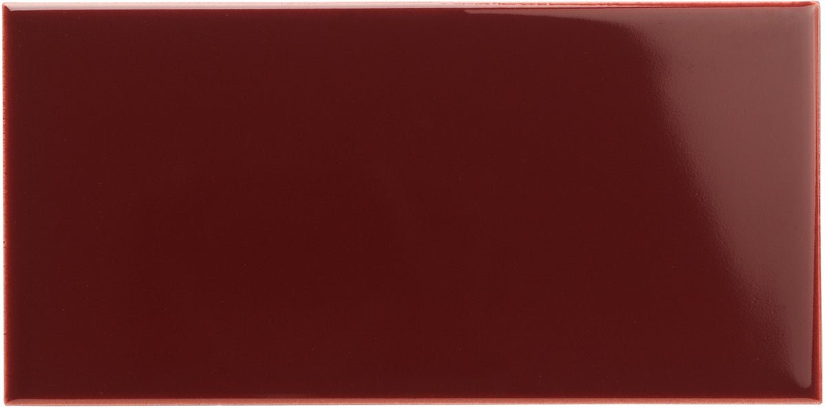 Original Style Artworks Half Tile-Burgundy-IM-0018378