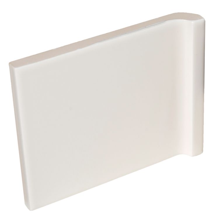 Original Style Artworks Internal Half Tile Wrapping Piece-Vintage White-IM-0007133