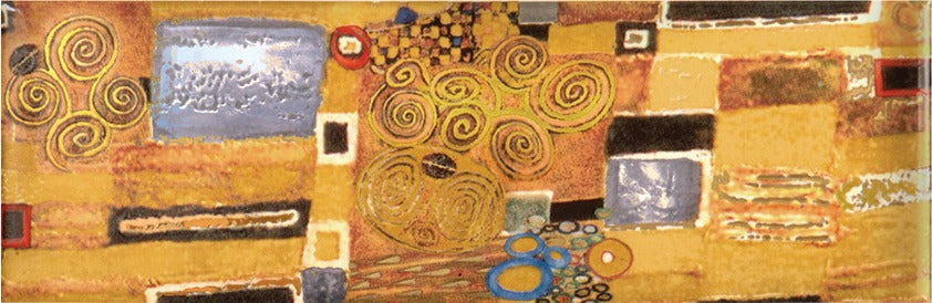 Original Style Artworks Klimt Border Contains pure Gold and Platinum-