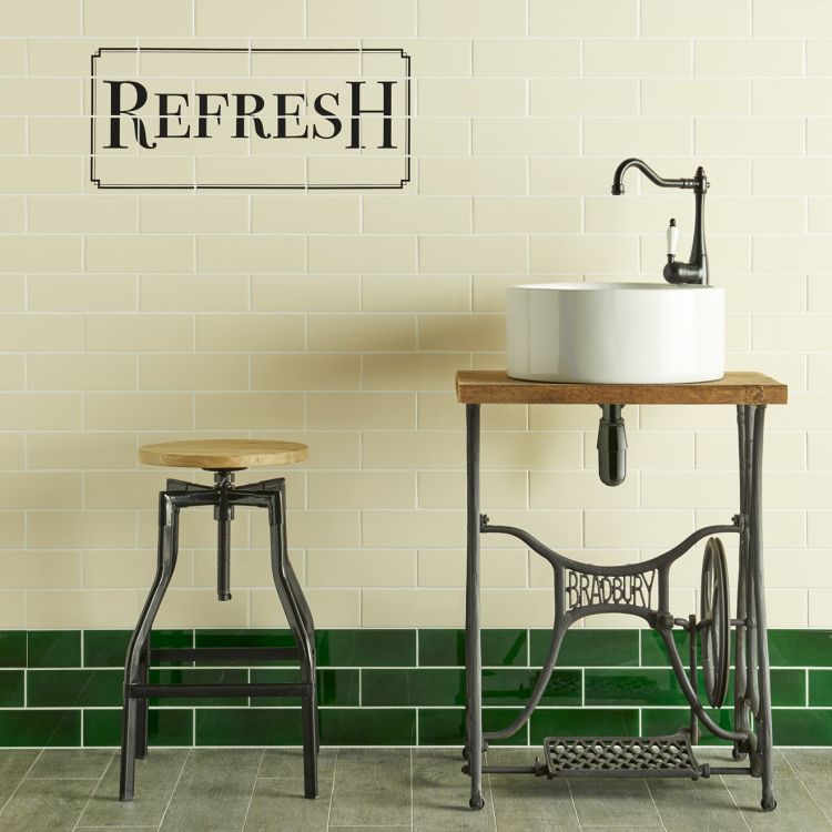 Original Style Artworks Large Brick Tile-